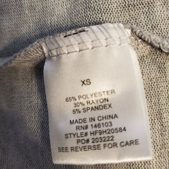 Hippie Rose Juniors Grey Camo Cozy Hoodie XS - Picture 9 of 10